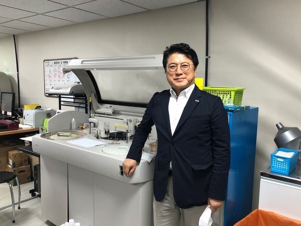  대한임상보건학회 김영규 이사장 , 연구실