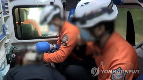 응급차 내부 [사진제공 : 연합뉴스]